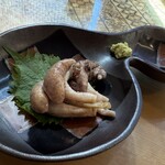 うなぎ亭 友栄 - 割きたてのきも わさび1,400円