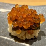 鮨酒場てっぺい - イクラ（おまかせ五貫握り）