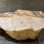 鮨酒場てっぺい - 太刀魚（おまかせ五貫握り）