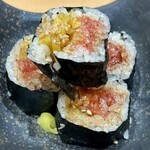 鮨酒場てっぺい - トロたく巻き