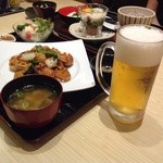 大戸屋 - 鶏 黒酢あん定食