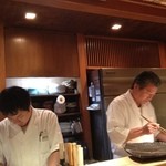 ぎおん 阪川 - 14.9大将と坂根君（掲載了承）