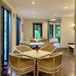 カフェ ラベイユ - 奥のスペース