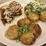 あべのたこやき やまちゃん - 三種盛りA