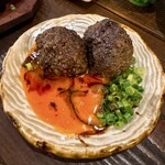 焼鳥と釜めし 一起 - 河内鴨つくね