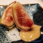 天婦羅 みやしろ - オレはイチジクの知らなかった一面を知ってしまった！美味し…