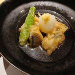 旬菜旬魚 お造りの山葵 - 