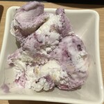 但馬屋 - アイス(ブルーベリーのチーズケーキ)