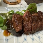 路地裏居酒屋こうじ - 和牛サイコロステーキ　美味しかった