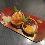 博多野菜巻き串ともつ焼き すみび - 