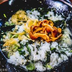 ヨコクラうどん - うどんを食べた後の〆。極上のダシ茶漬け