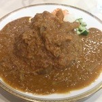 宝石 - チキンカレー、普通盛り