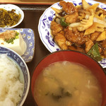 春燕 - 酢豚定食