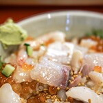 うお吟 - 恵びす丼 梅アップ