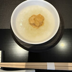京 静華 - 冬瓜のお粥、雲丹