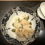 京 静華 - 枝豆と海鮮炒飯