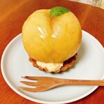 おやつカフェ ホリック - 桃タルト