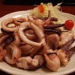 居酒屋いっぷく - アオリイカのバター炒め