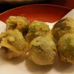 居酒屋いっぷく - 無花果の天ぷら