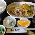 エルカホン - 料理写真:ある日の日替わりランチ ￥800（税込）