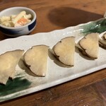 雷や - いぶりがっこクリームチーズ