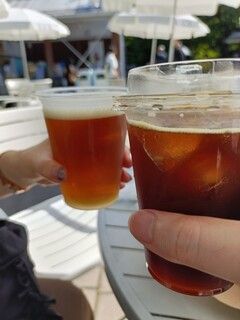 Karuizawa Burger Company - Indigo Demon from India and Homemade Coke