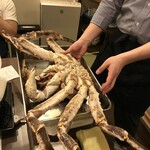 活カニの花咲 - 