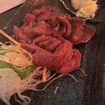 馬の串ん - 馬肉ロースとモモ