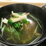 京料理かねき - 鴨丸の沢煮椀