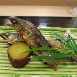京料理かねき - 天然鮎の塩焼き