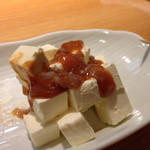 久岡家  - クリームチーズのイカの塩辛和和え