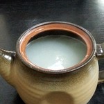 Rishouan - 蕎麦粉投入の濃厚な蕎麦湯
