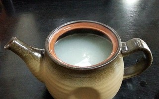 Ri shou an - 蕎麦粉投入の濃厚な蕎麦湯