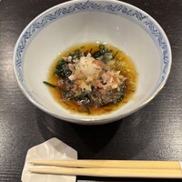 鮨 十兵衛 - もずくの酢の物