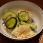 ぽん多本家 - お新香