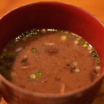 ぽん多本家 - 味噌汁