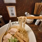 らーめん ほっぺ家 - 【朝らーめん・煮干し塩】
