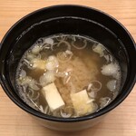 鮨 はやし - あら汁