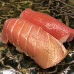 鮨 はやし - まぐろ中トロ、まぐろ赤身
