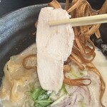 鶏ｓｏｂａ 座銀  - 鶏チャーシューヾ(*´ω｀*)
