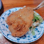 お食事処水仙 - 『アジフライ』500円