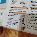 お食事処水仙 - ドリンクメニュー