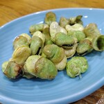 お食事処水仙 - 『空豆から揚げ』500円