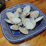 お食事処水仙 - 『本ハマグリ酒蒸し』780円