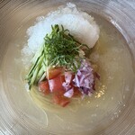 鶏×麦 らら - 冷製貝出汁ラーメン