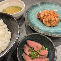大阪福島焼肉 とっぷく - ホルモンMIX定食