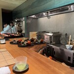 来人喜人　はぎ原 - 並ぶと迫力あります