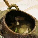 料亭旅館　いちい亭 - 鱧と松茸の土瓶蒸し