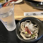 もっとあなたの蕎麦に 志向庵 - 大根おろし梅干し