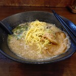 どん きさろく - 麺はこんな感じ